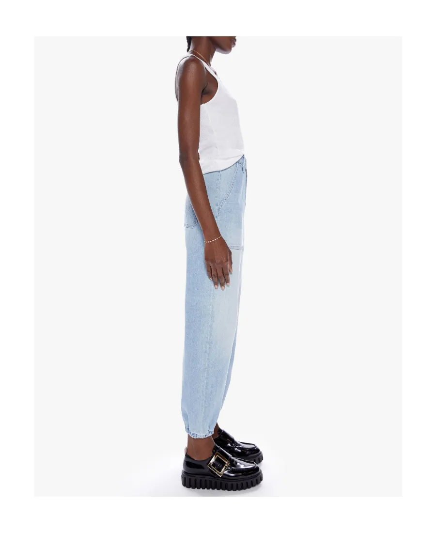 High-Rise Straight Jeans