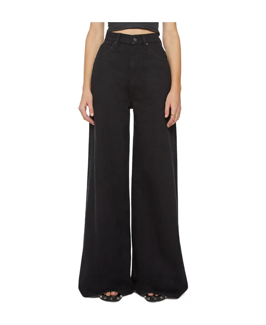 Mid-Rise Wide-Leg Jeans