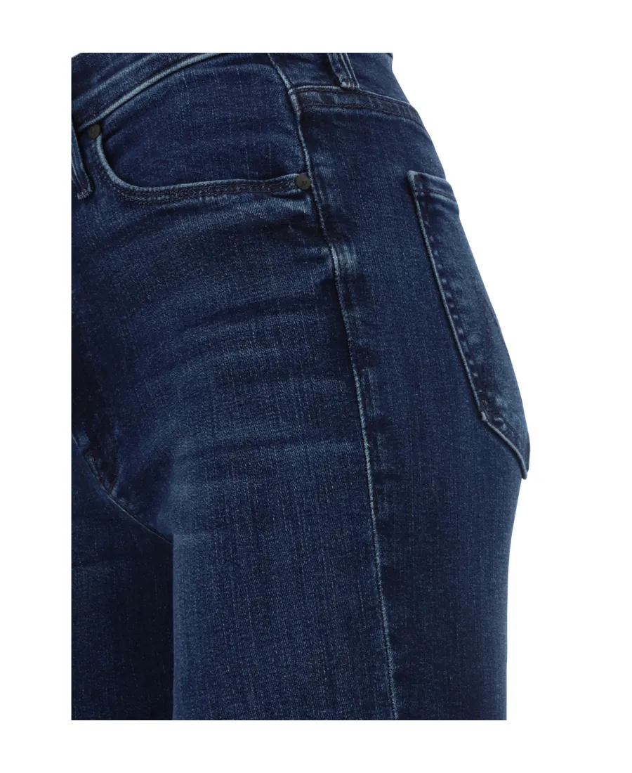 Button Detailed Flared Jeans