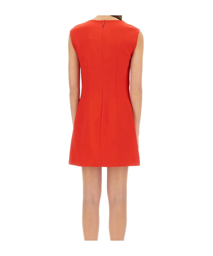 Ruched Detail Slim Fit Dress