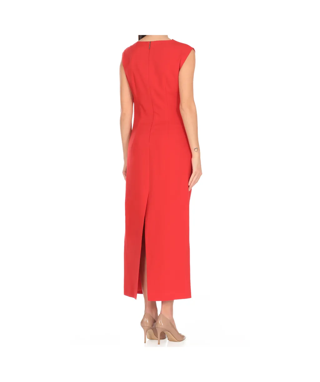 Ruched Slim Fit Dress