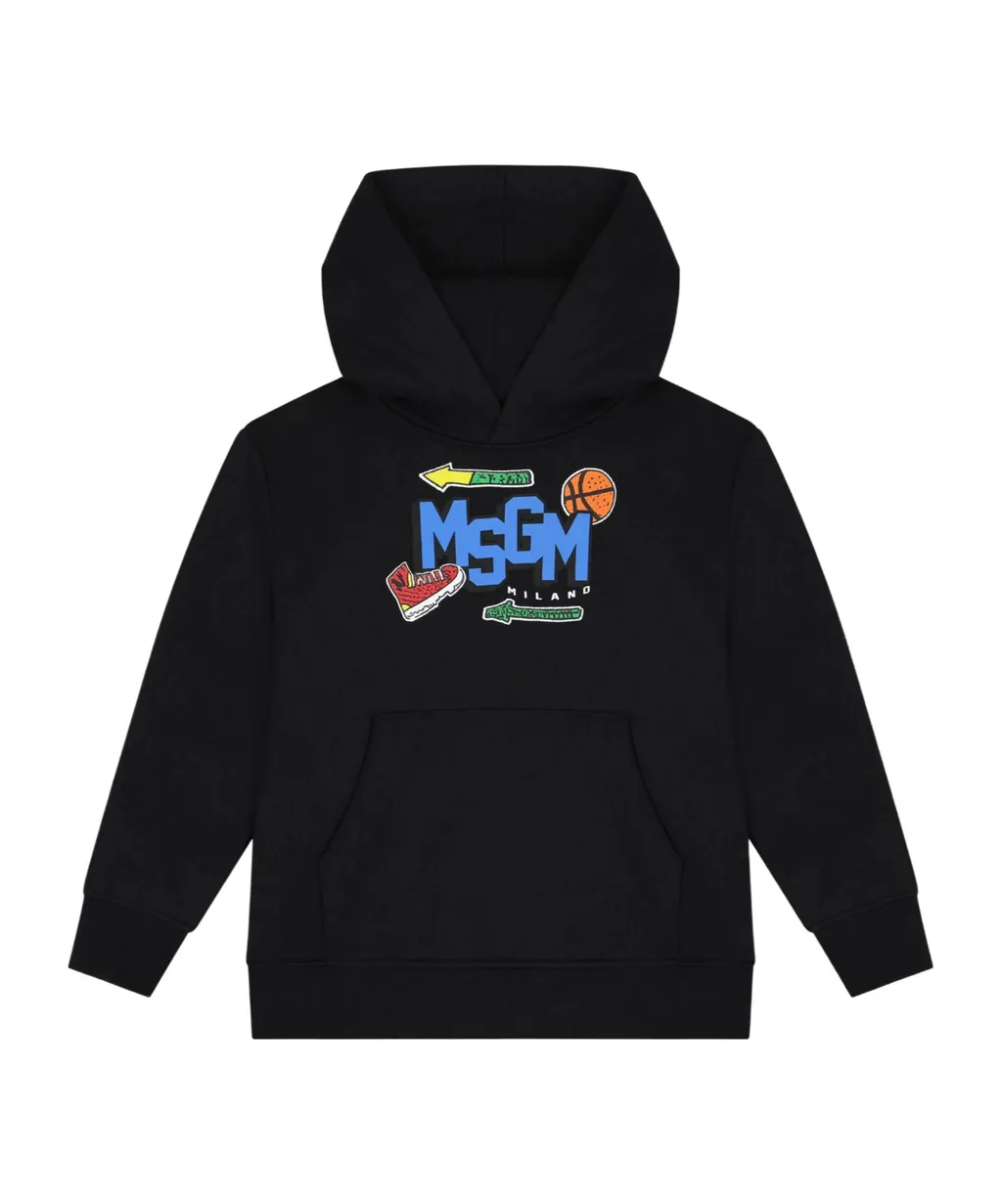 Logo Printed Hoodie