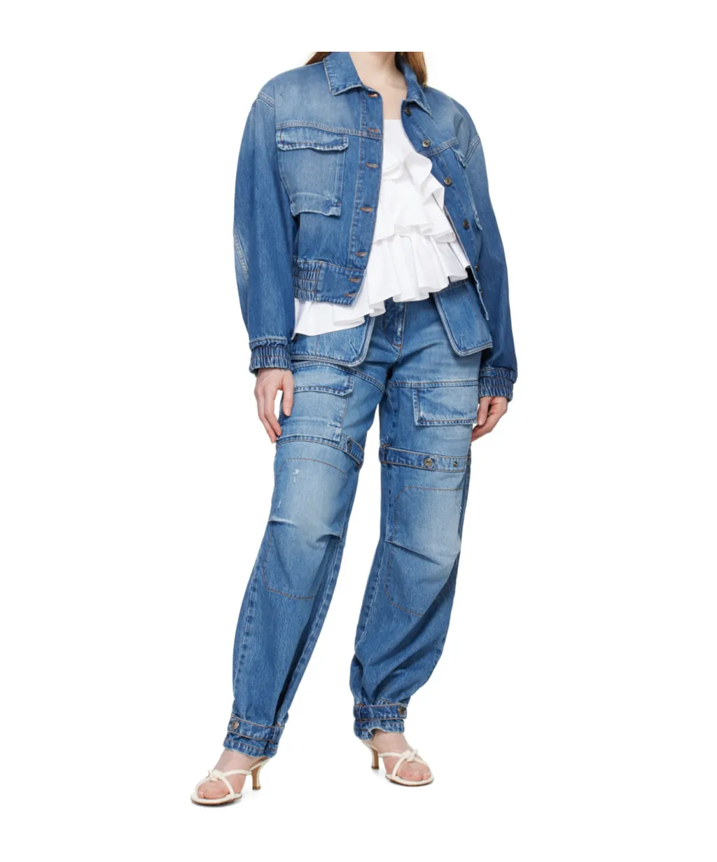 Asymmetric Ruffled Top