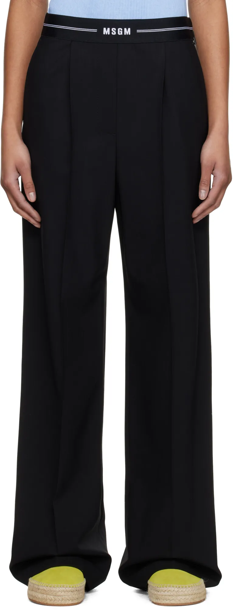 Logo Waistband Pants