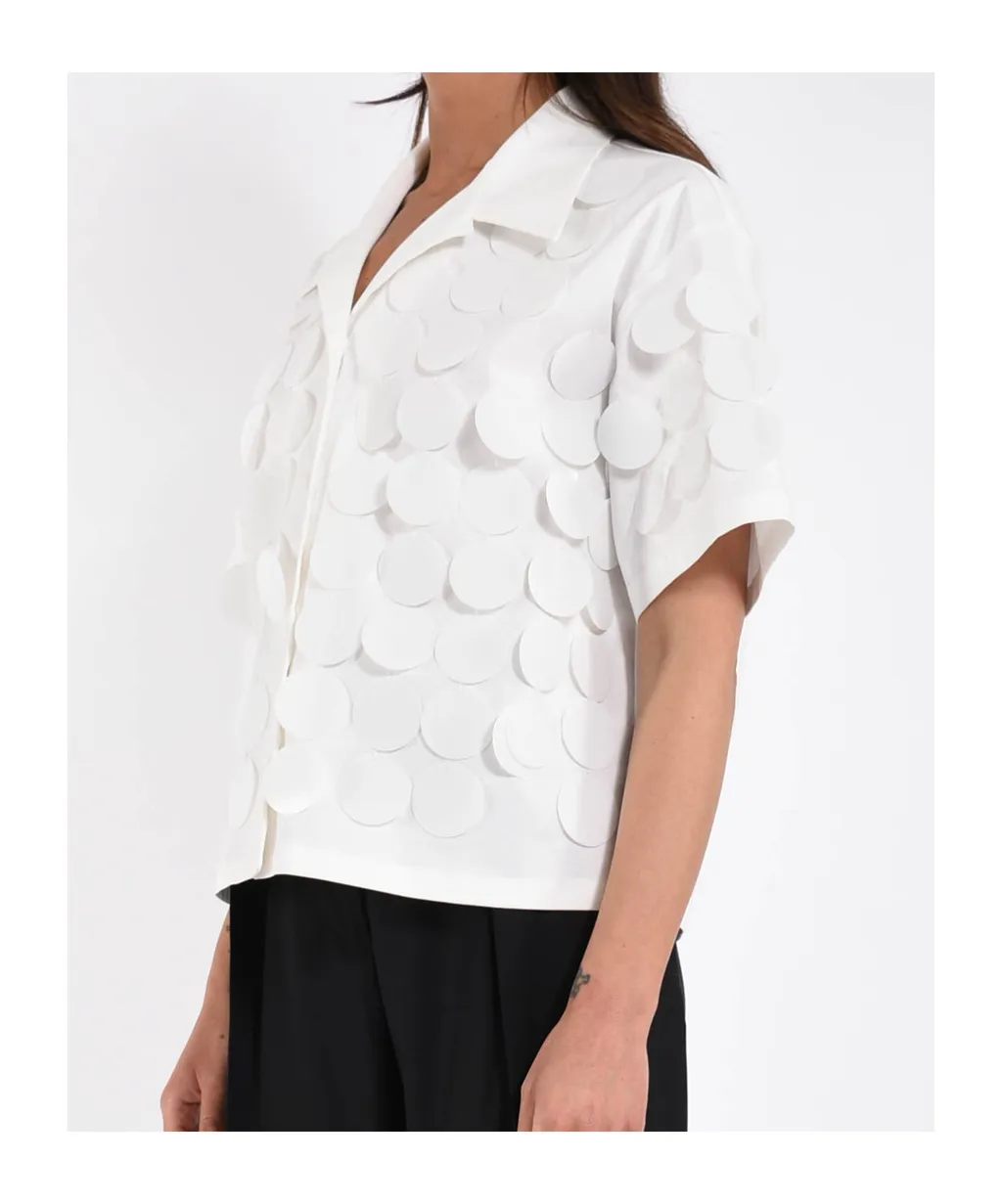 Sequined Buttoned Shirt