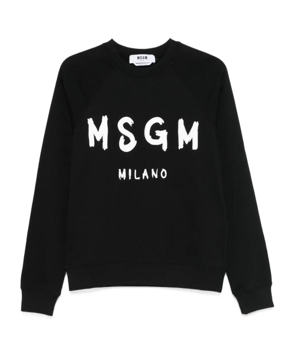 Logo Printed Crewneck Sweatshirt