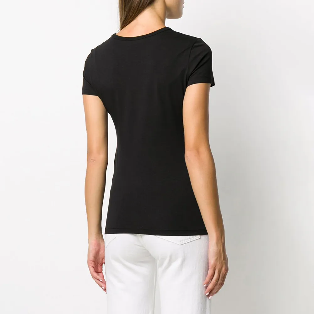 T-Shirt With Round Neck And Short Sleeves