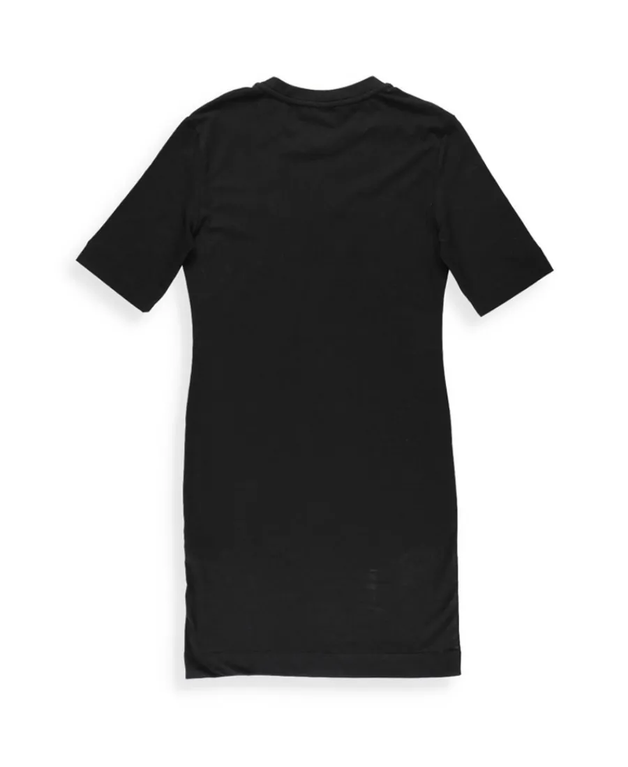 Round Neck Short-Sleeved Dress