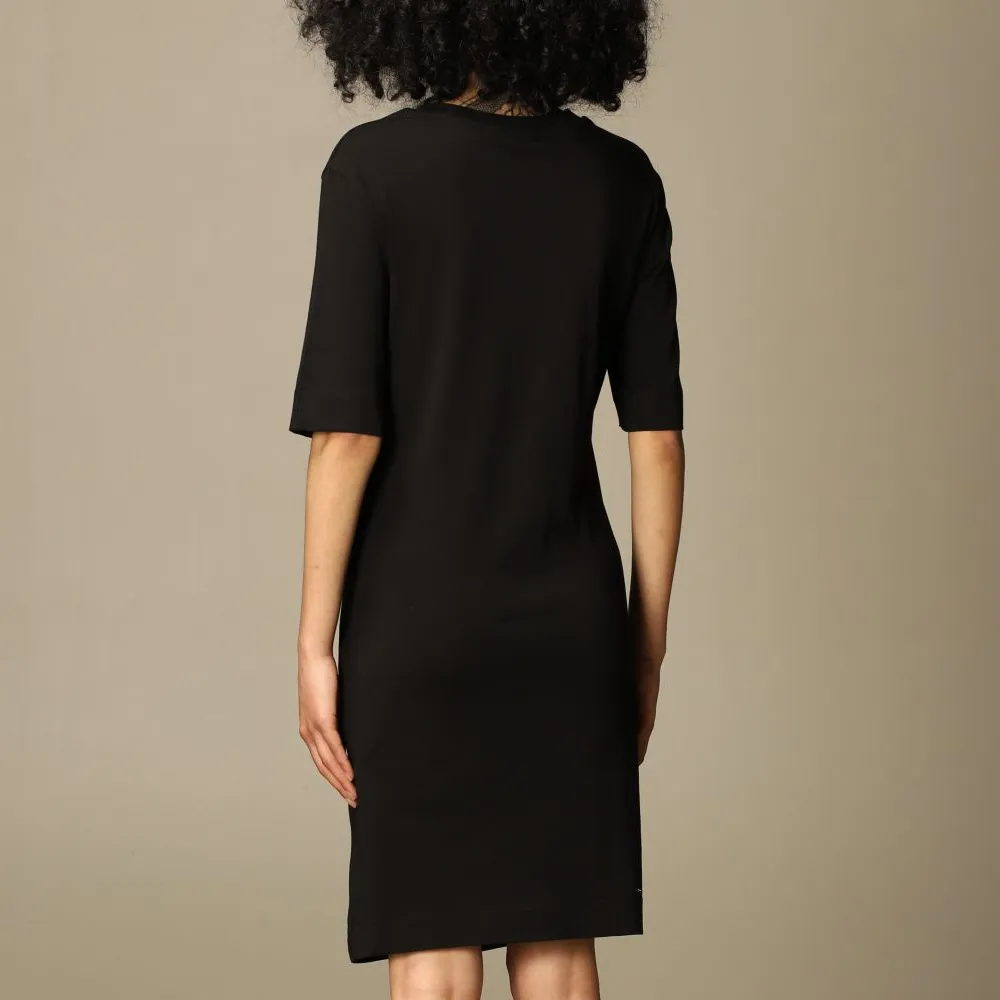 Round Neck Short-Sleeved Dress