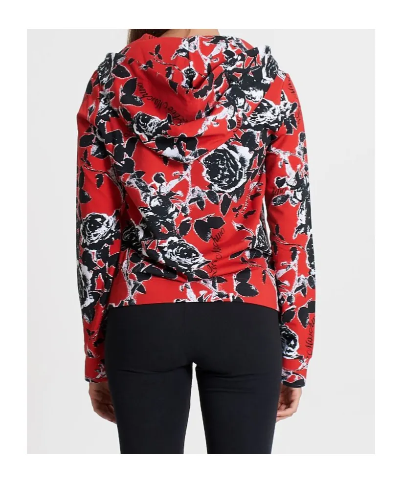 Printed Hooded Casual Jacket