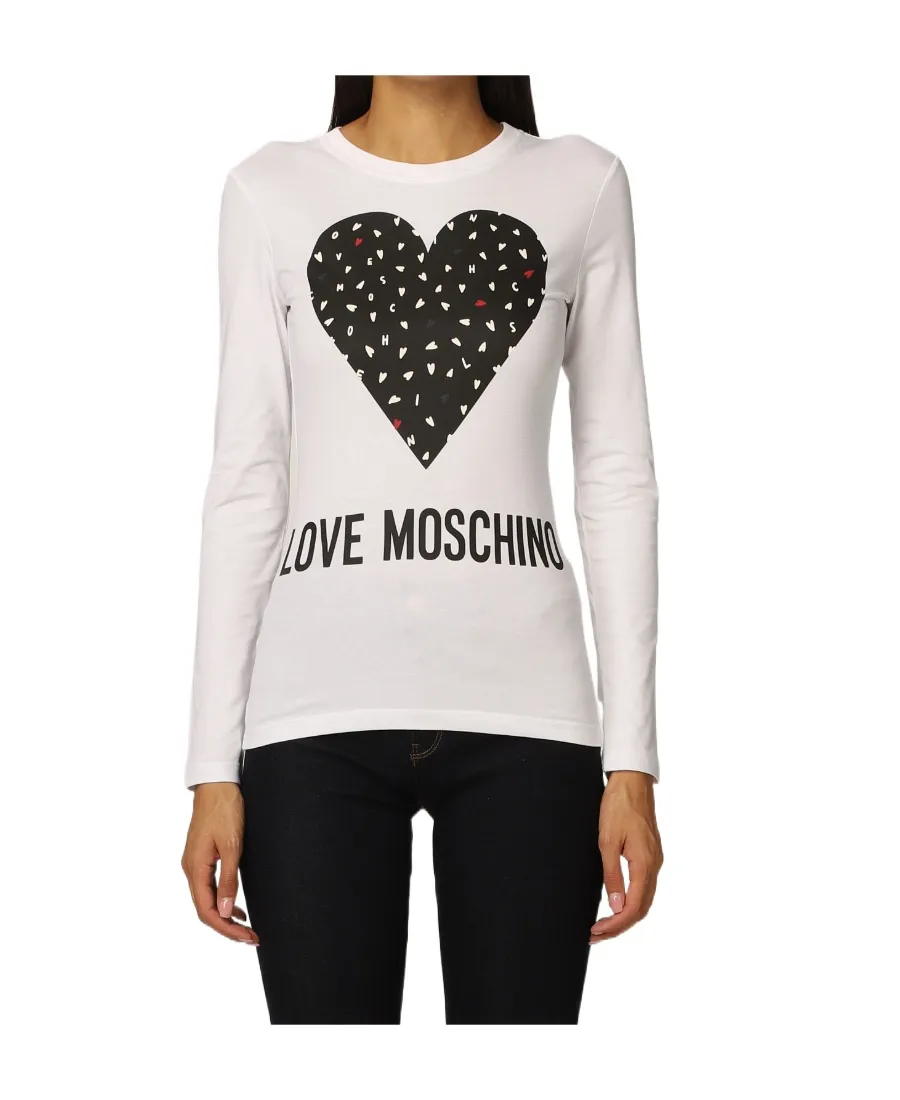 Long Sleeved Logo Print T-Shirt
