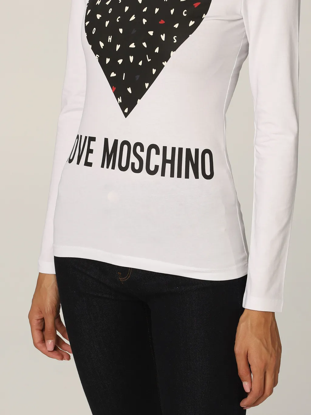 Long Sleeved Logo Print T-Shirt