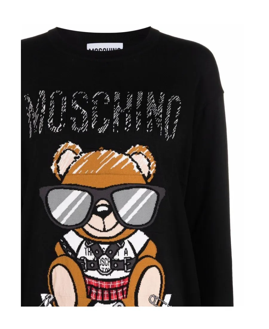 Round Neck Logo Sweater