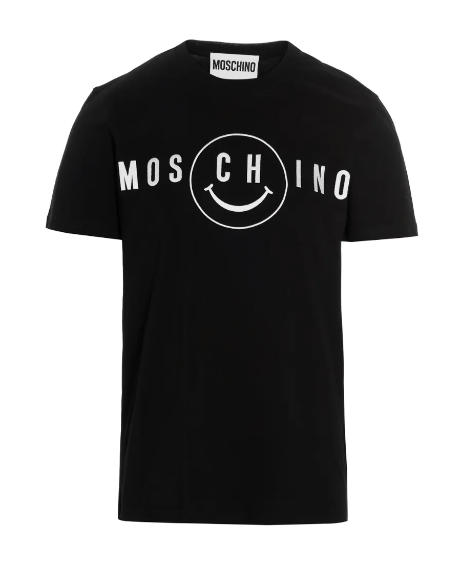 Smiley-Logo Print T-Shirt