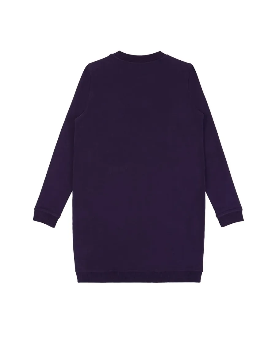Round Neck Long-Sleeved Dress