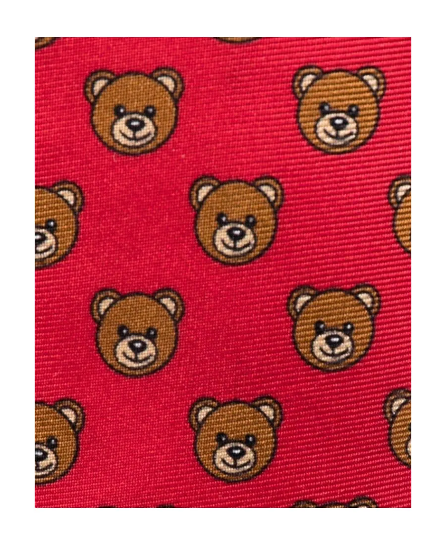 Teddy Bear Printed Tie