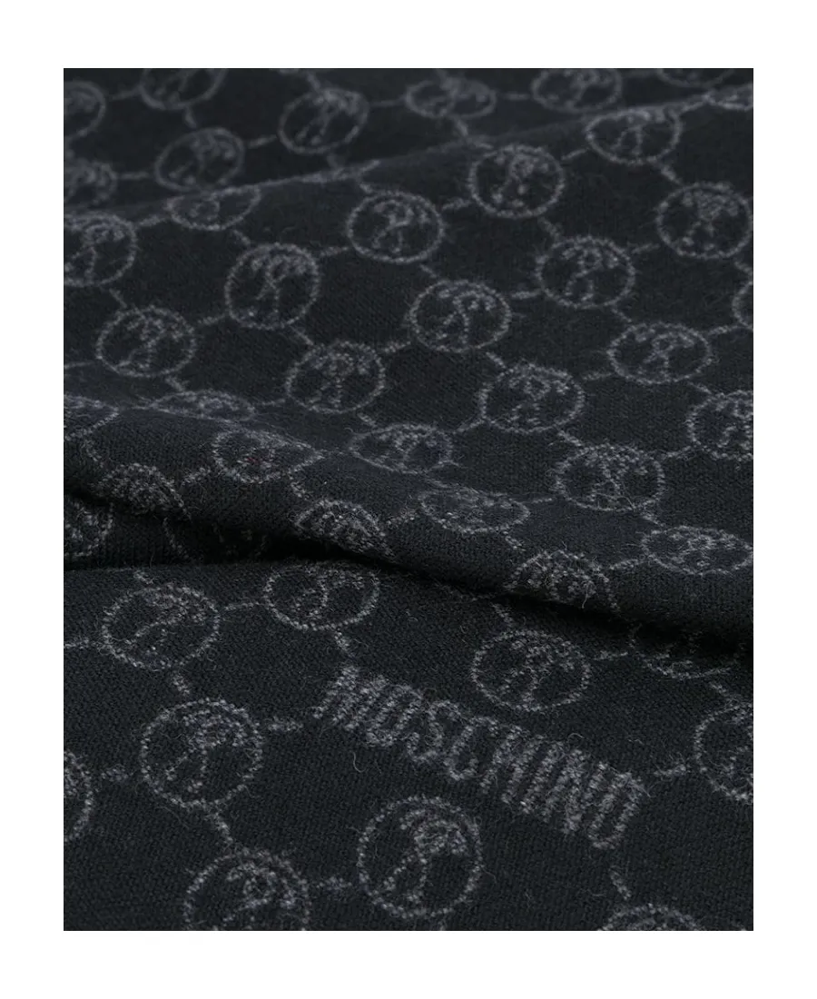 Logo-Intarsia Scarf
