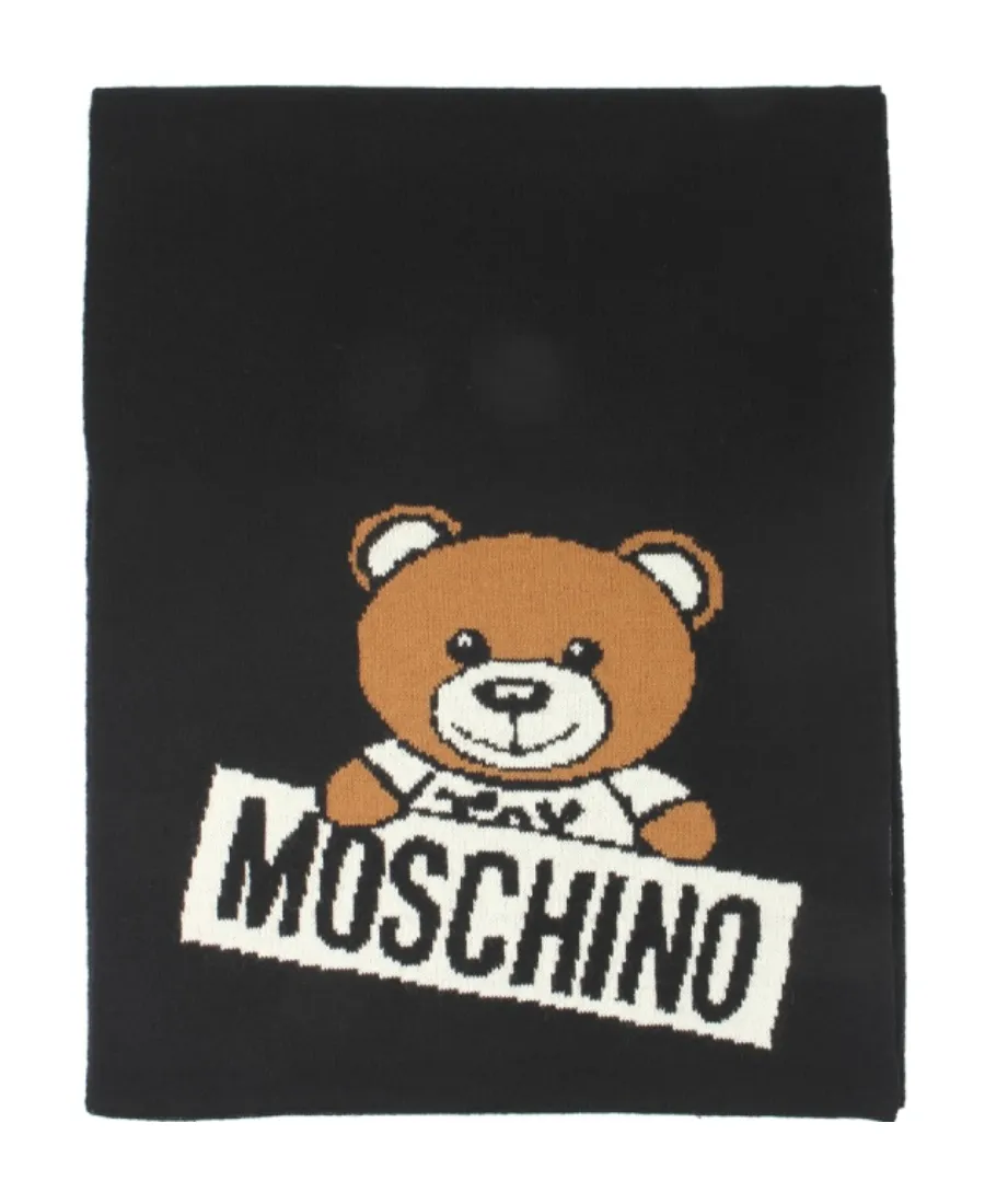 Logo Wool Scarf