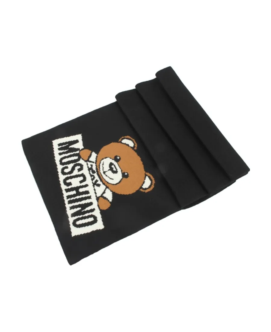 Logo Wool Scarf