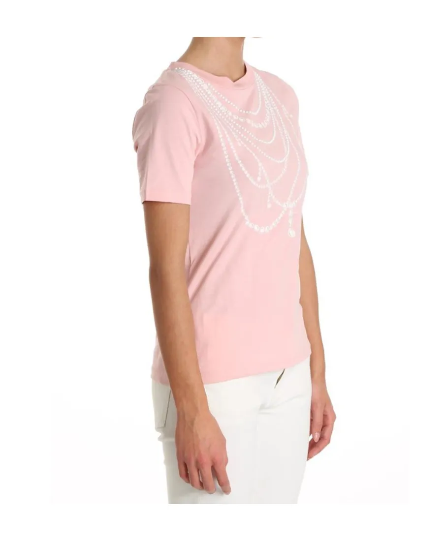 T-Shirt With Round Neck And Short Sleeves