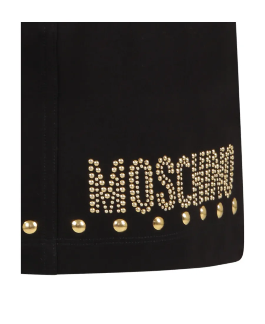 Sequin Logo Skirt