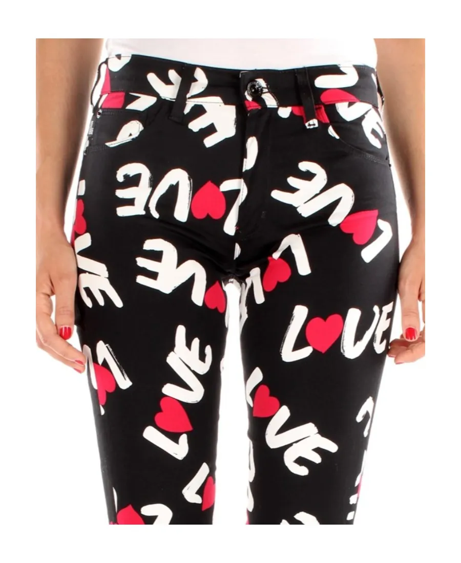 Printed Jeans