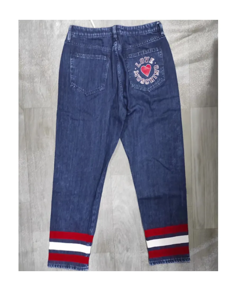 Logo Straight Jeans