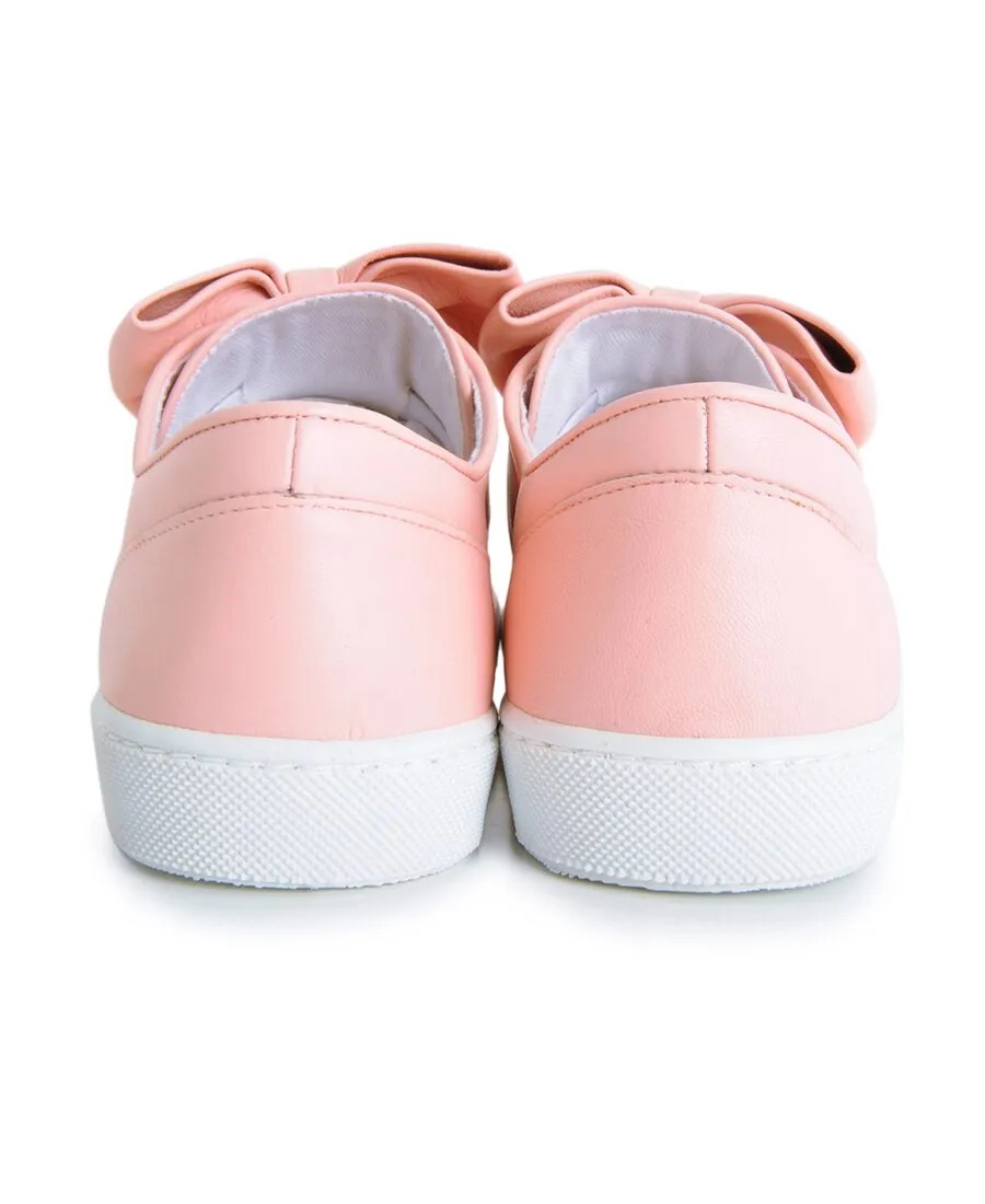Bow-Decorated Casual Sneakers