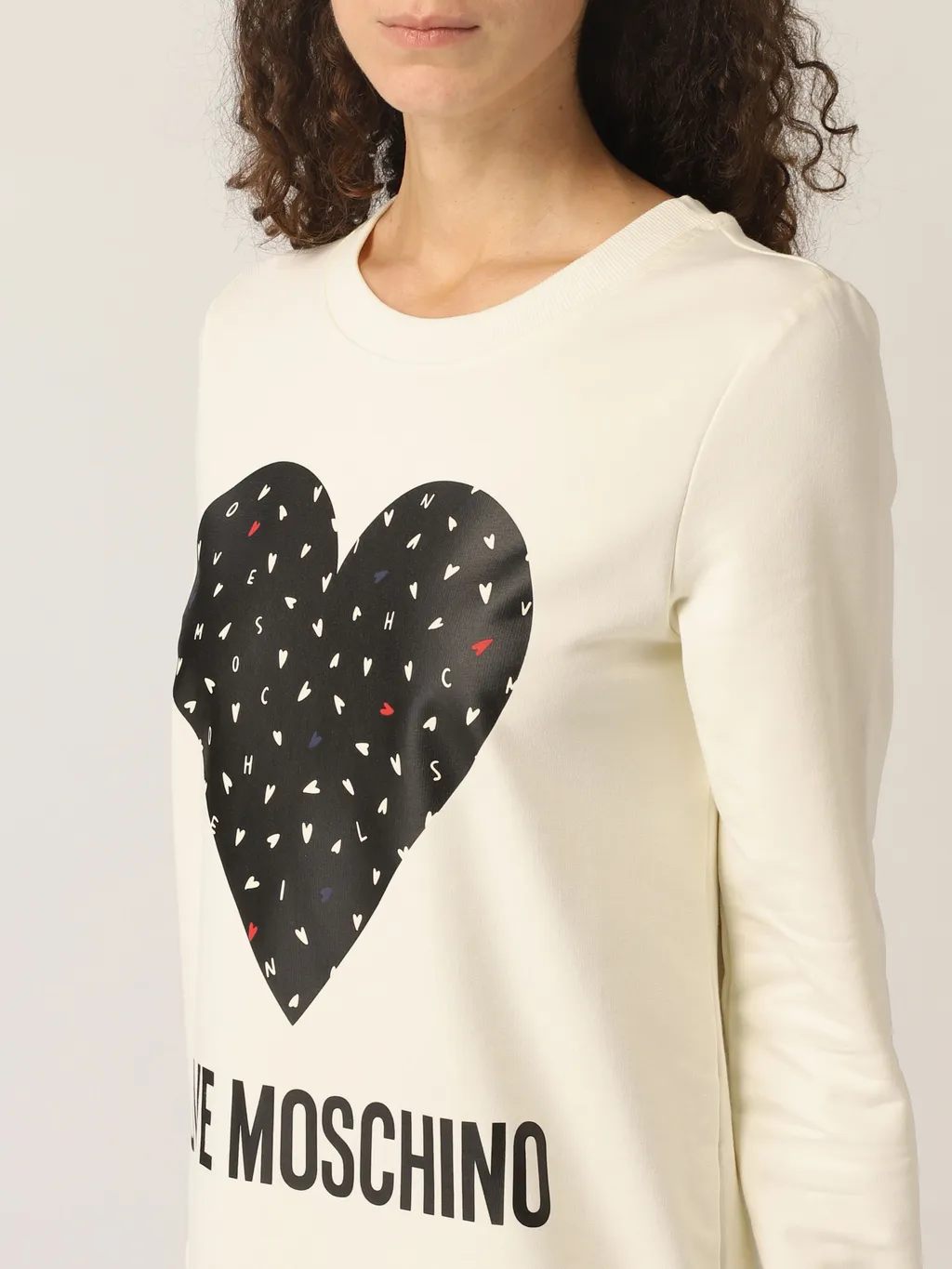 Logo-Print Sweatshirt Dress
