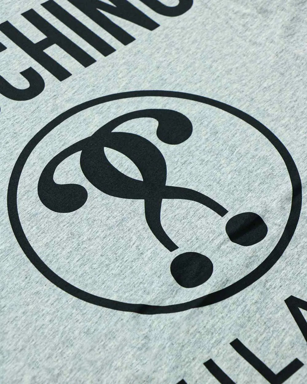 Double Question Mark Logo Printed T-Shirt