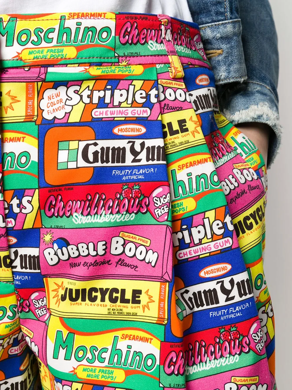 Pattern Printed Shorts