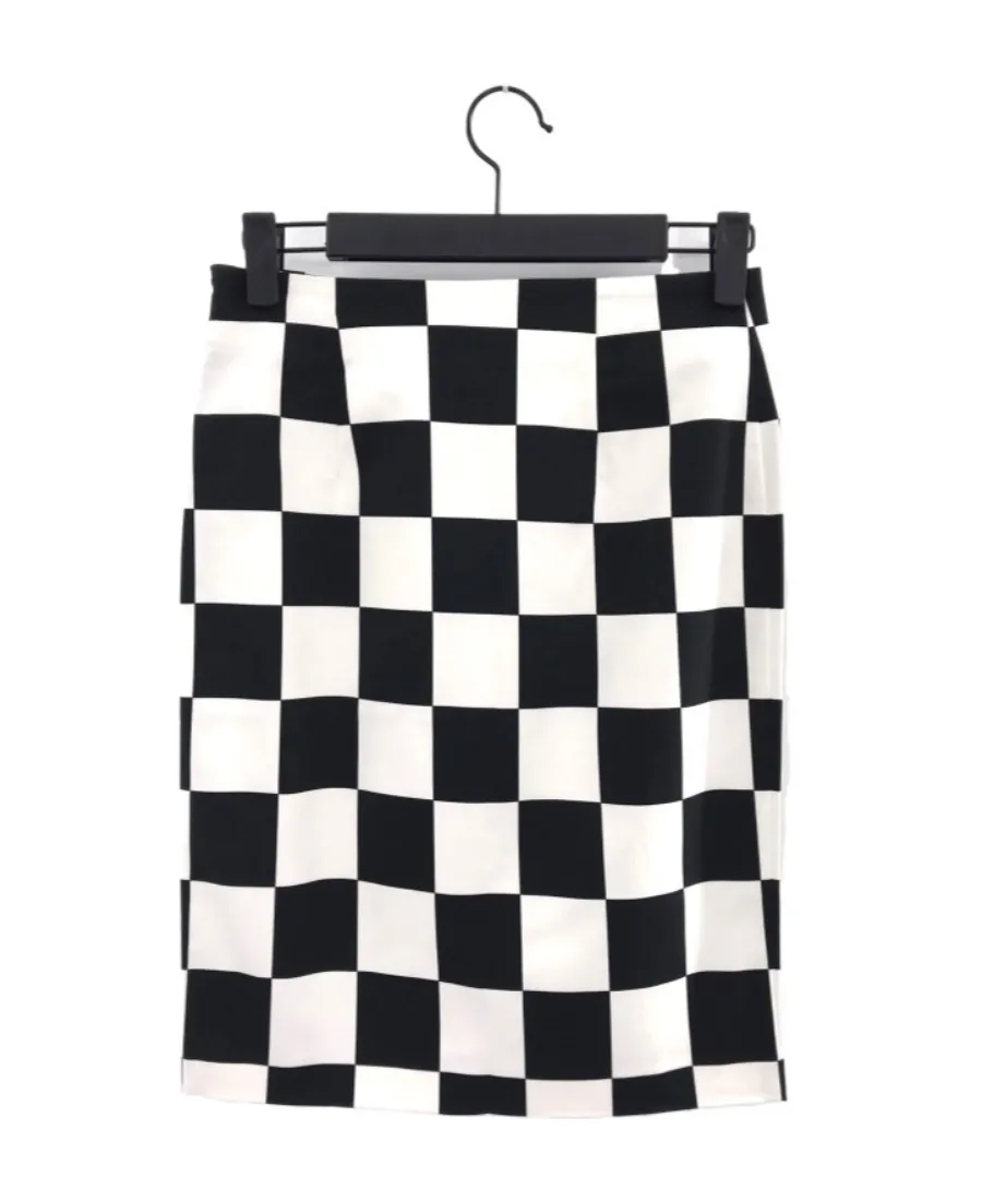 Checked Skirt