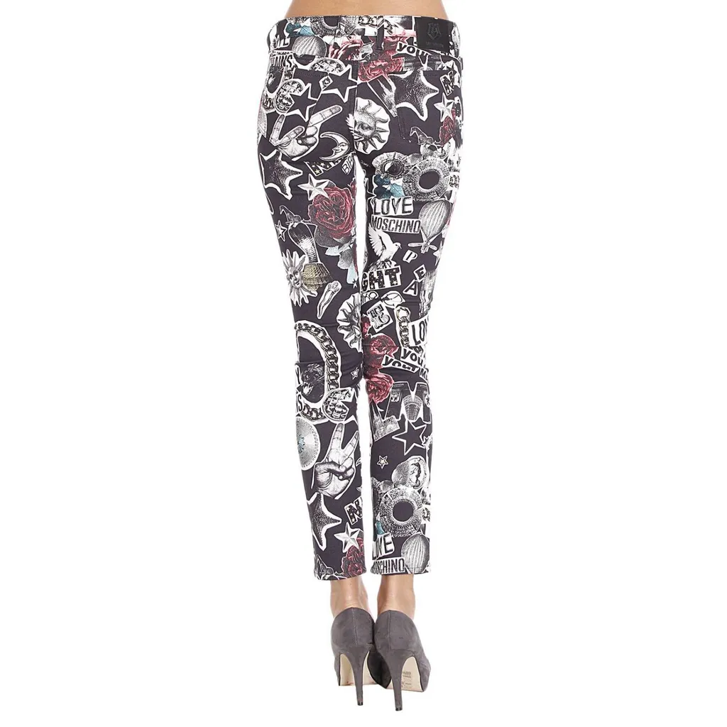 Printed Jeans