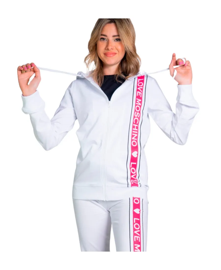 Logo Printed Zipper Casual Jacket