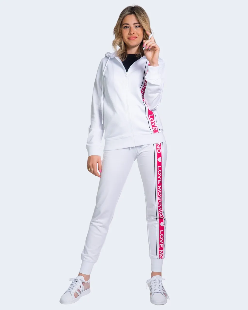 Logo Printed Zipper Casual Jacket