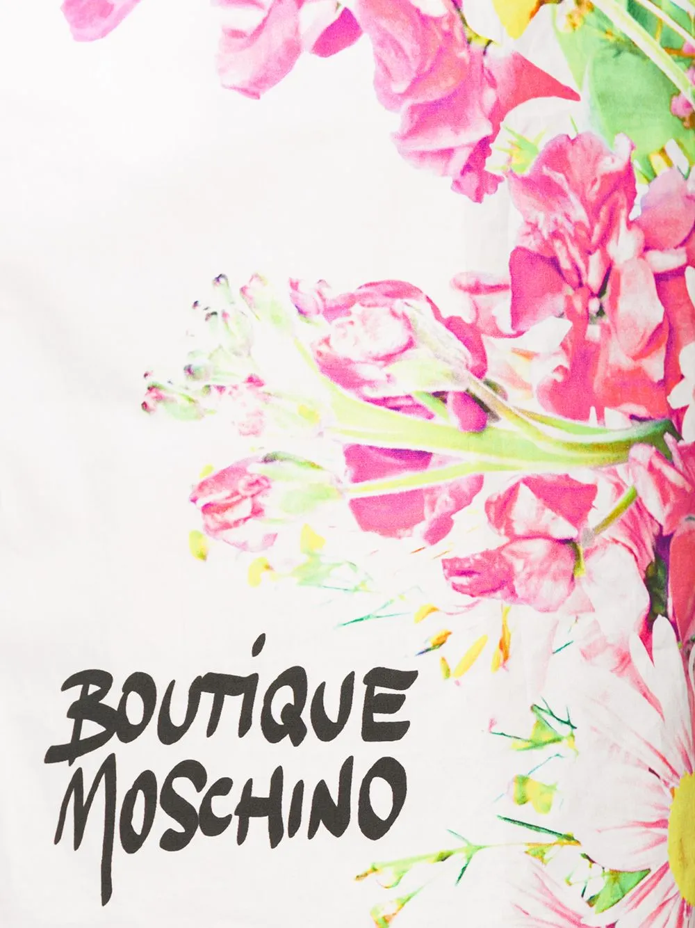 Floral Printed Straight-Tube Dress