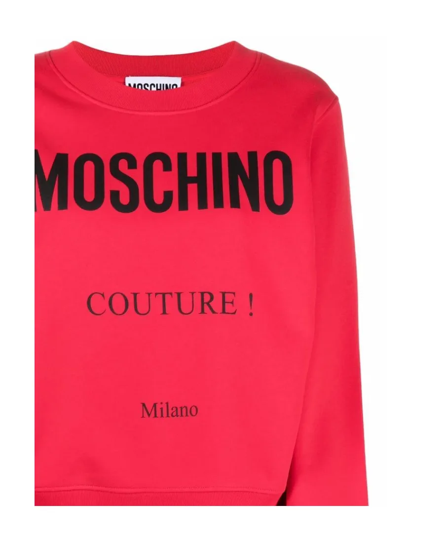 Logo Print Cotton Sweatshirt
