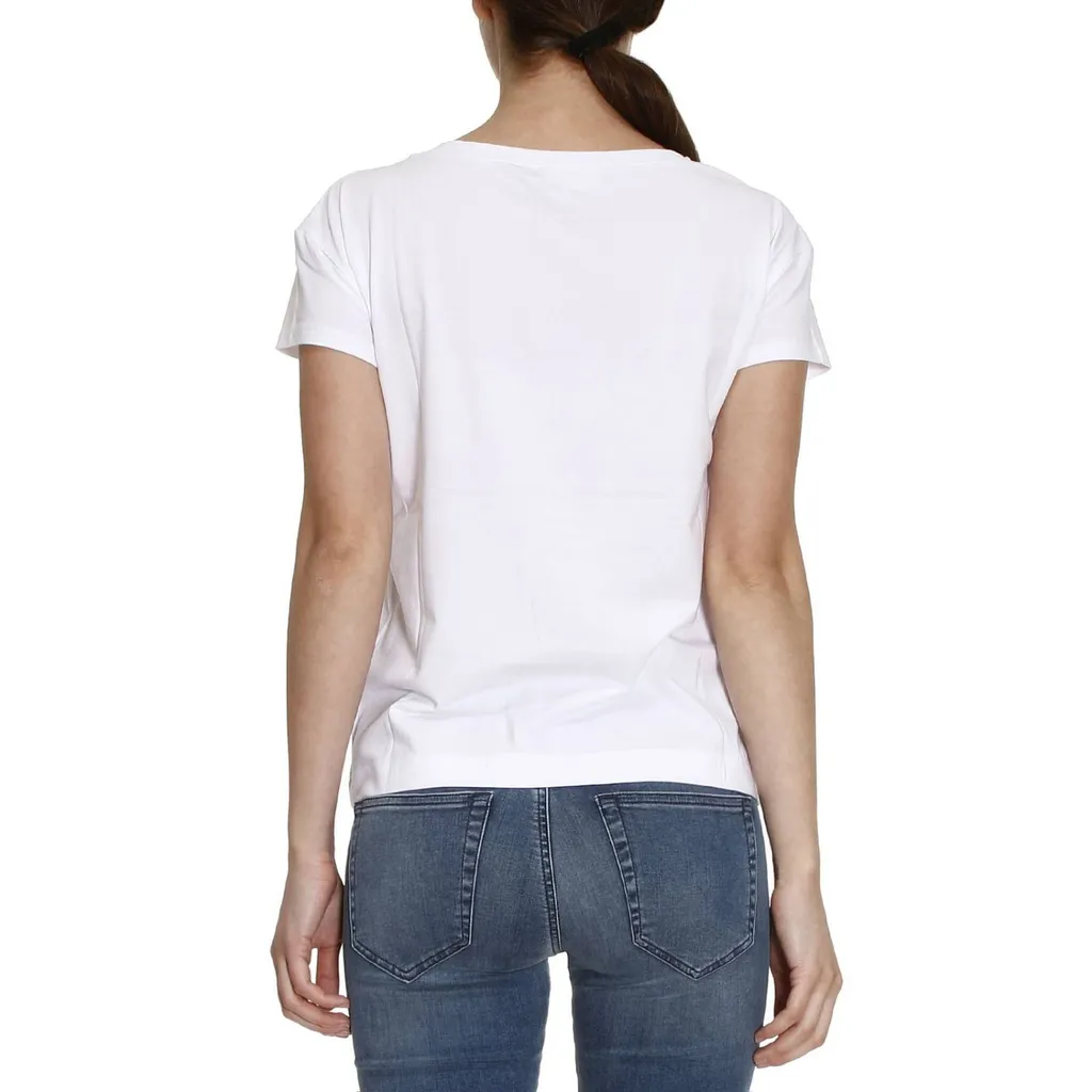 Round Collar Logo T-Shirt