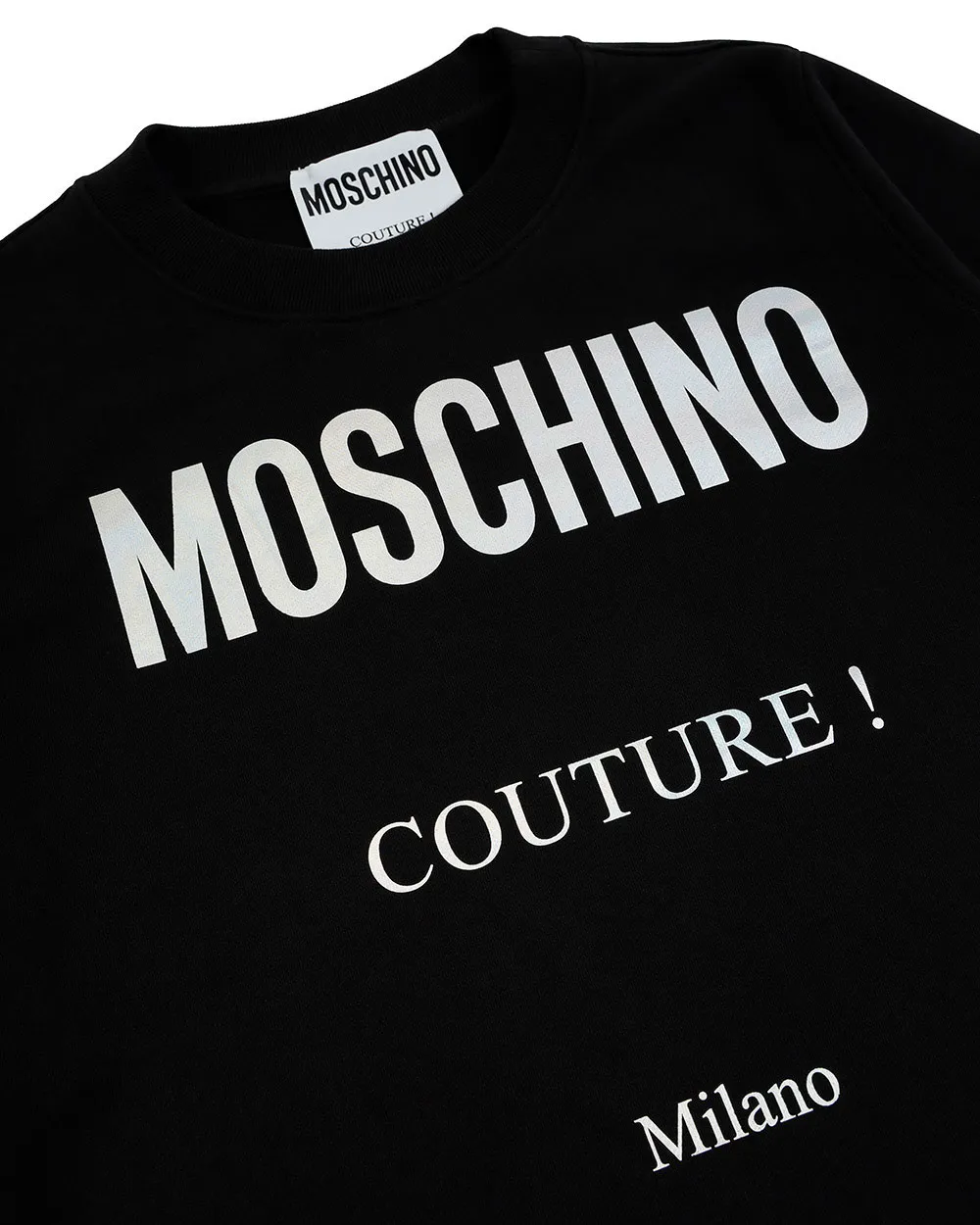 Round-Necked Logo Sweater Dress
