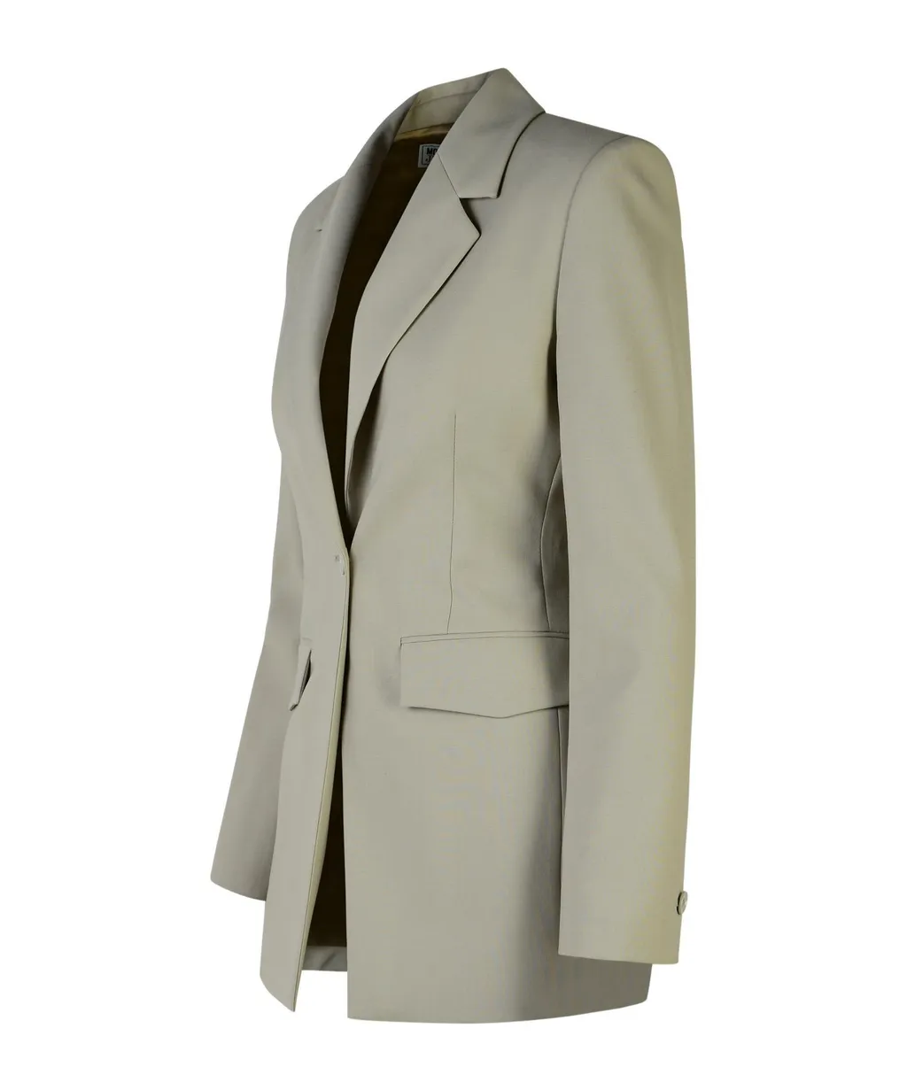 Long-Sleeved Suit Coat