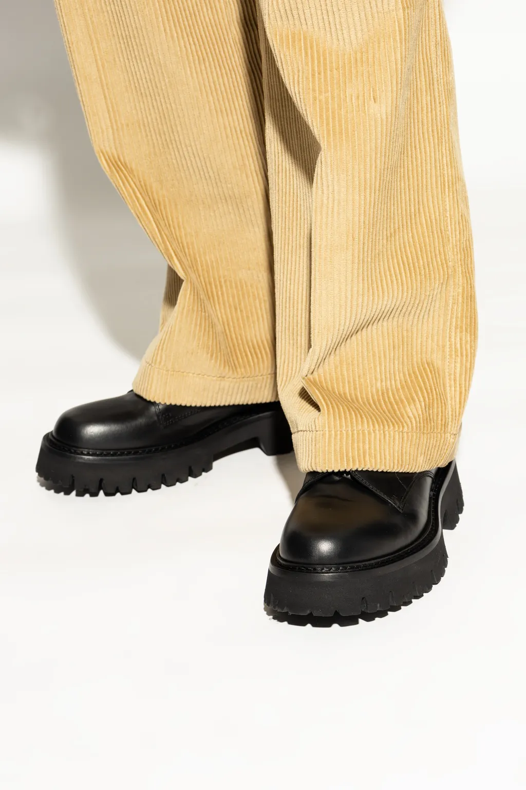 Logo-Lettering Zipped Ankle Boots