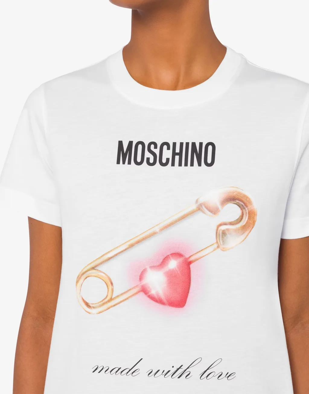 Logo Printed Crewneck T-Shirt