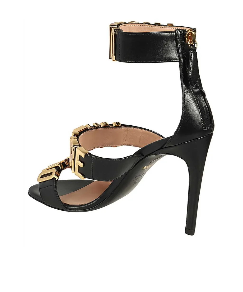 Open-Toed High-Heeled Sandals
