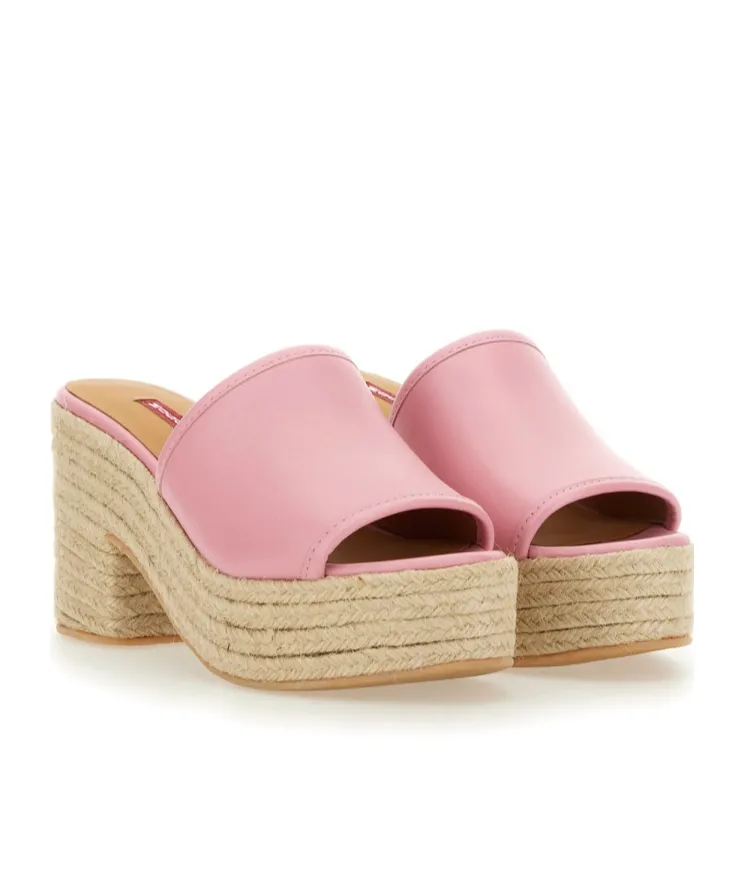 Thick Soled High-Heeled Sandals