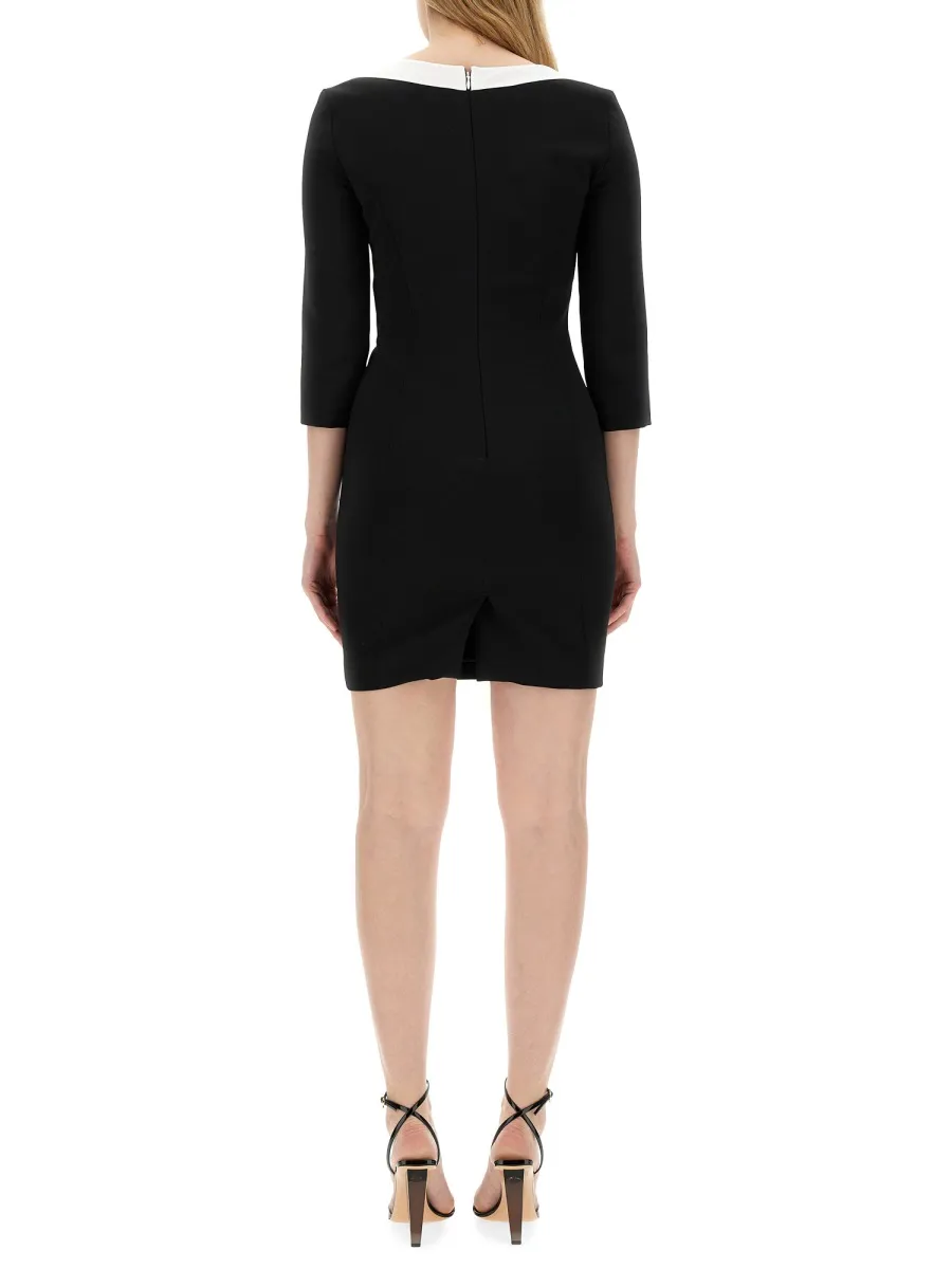 V-Neck Short Dress