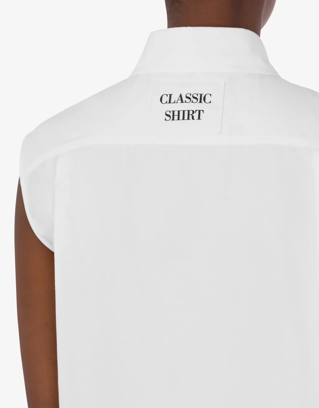 Pintuck Detailed Curved Hem Shirt