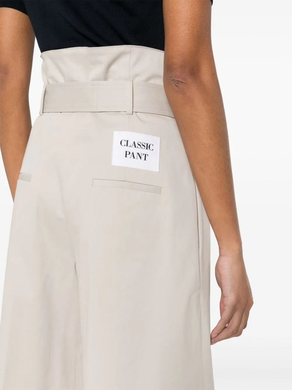 Pleated Wide Trousers