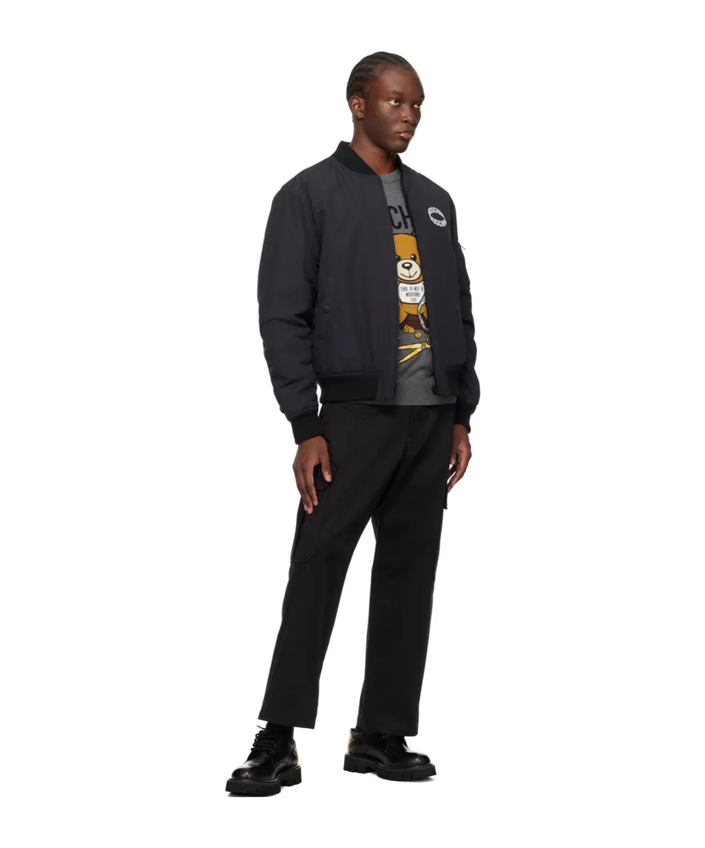 Logo Bomber Jacket