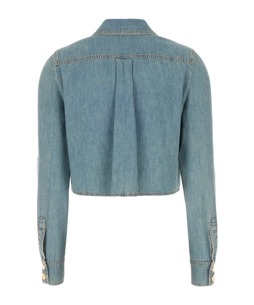 Denim Button Shirt