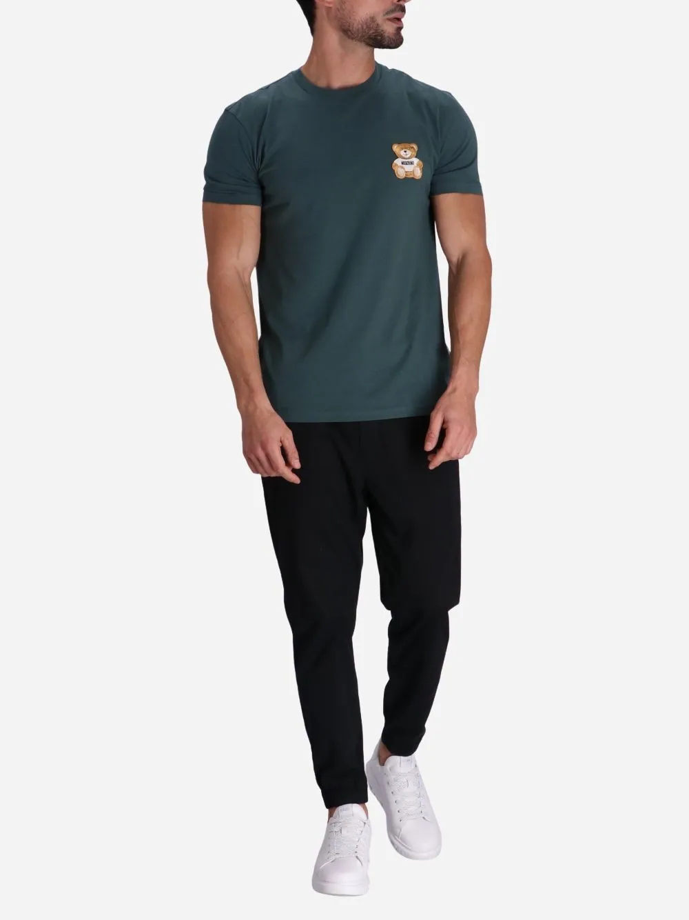 Logo-Embroidered Crewneck T-Shirt